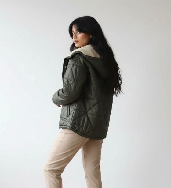 DoubleWarm Sherpa Mont – Haki