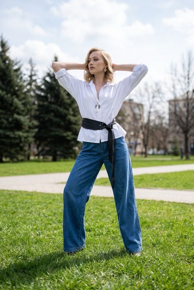 Soft Structure Beyaz Gömlek